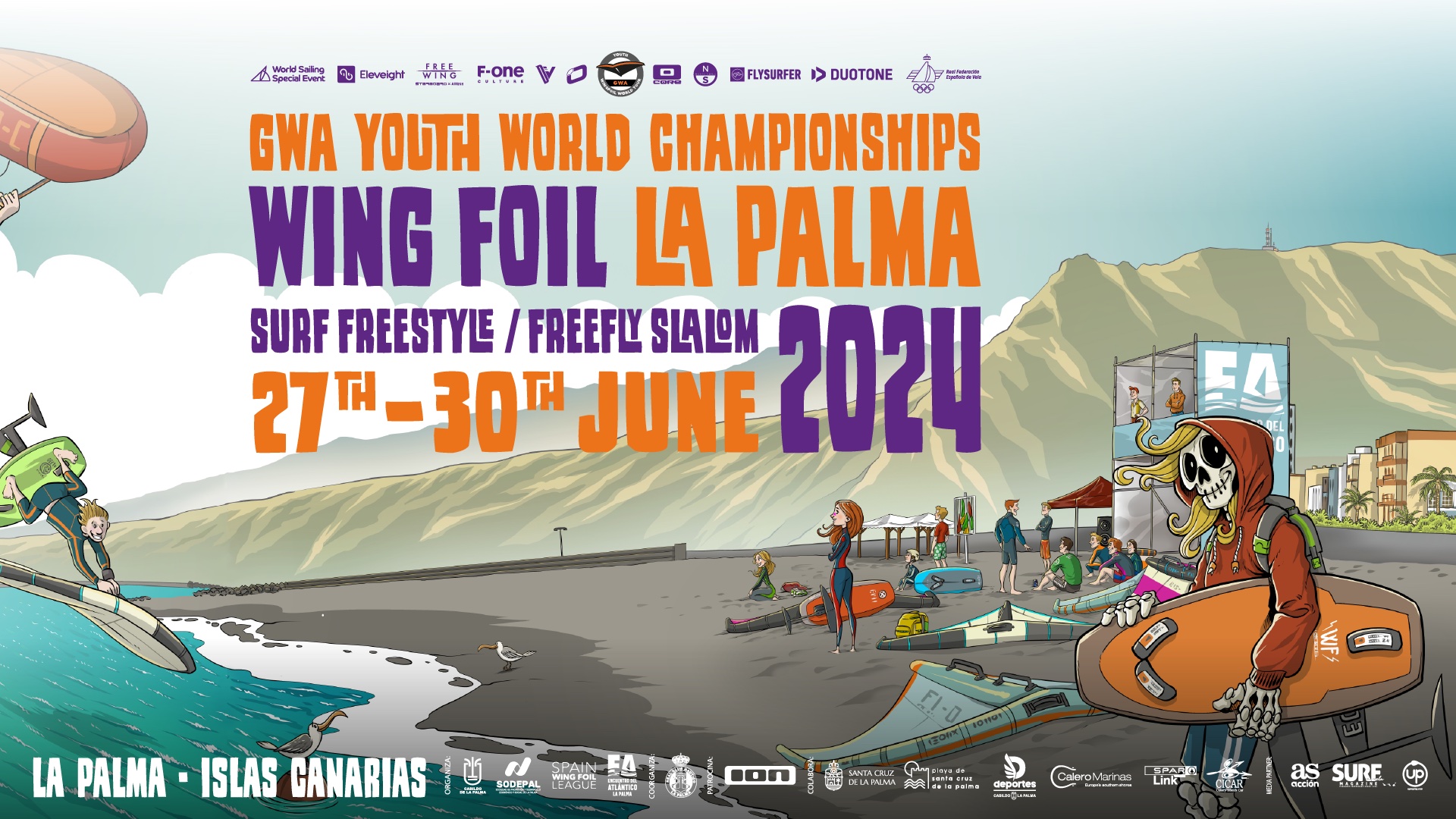 Image for GWA Youth Wingfoil World Championships La Palma 2024