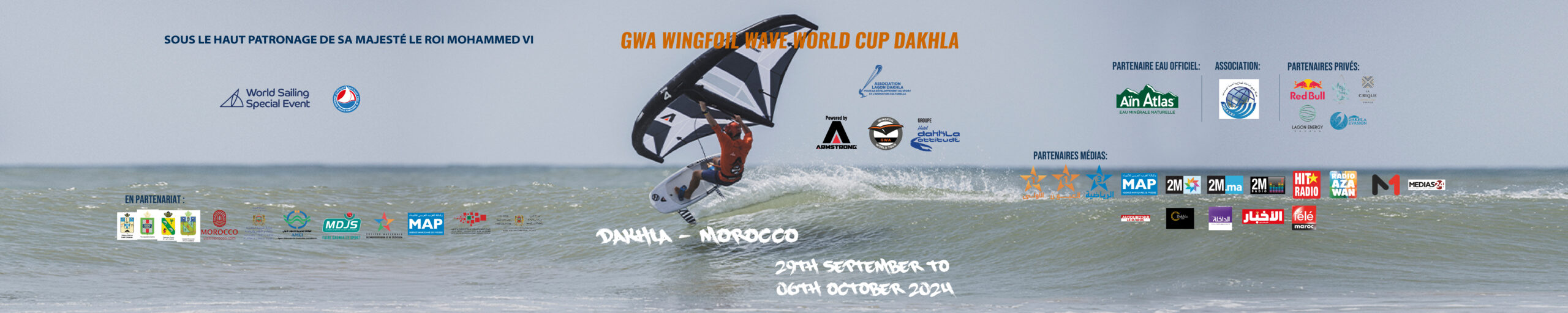 Image for GWA Wingfoil World Cup Morocco 2024 powered by Armstrong Foils